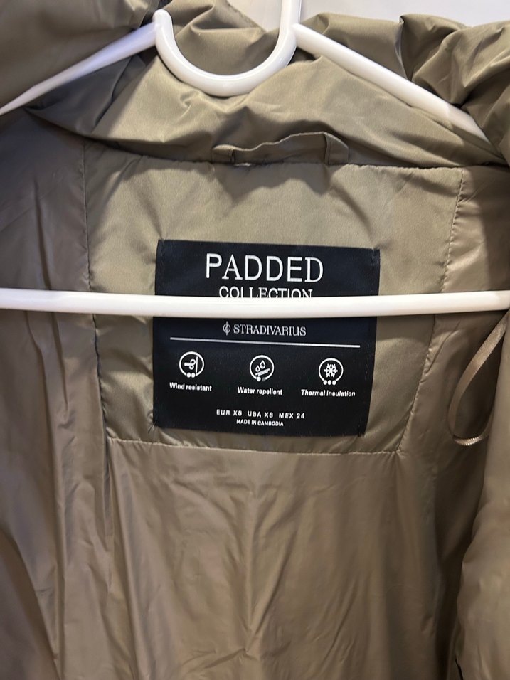 Kapitone Fermuarlı Kadın Mont - Görsel 4