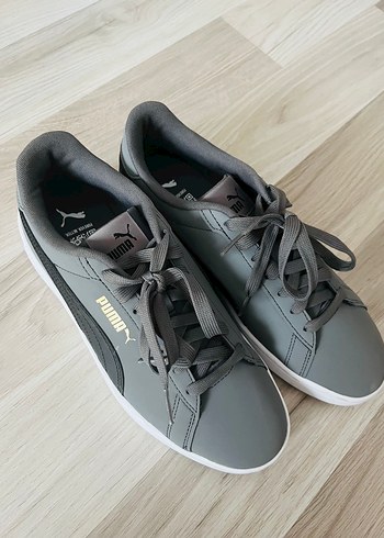 Puma Gri Deri Sneaker
