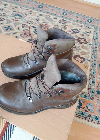 Kemer Detaylı Kahverengi Erkek Bot - Görsel 5