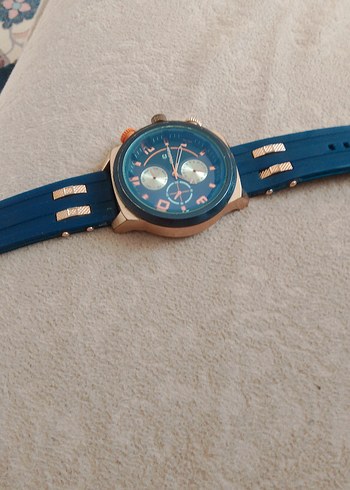 Mavi Kadranlı Erkek Kol Saati - Görsel 4