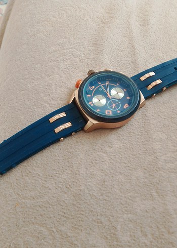 Mavi Kadranlı Erkek Kol Saati - Görsel 5
