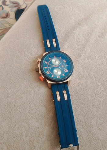 Mavi Kadranlı Erkek Kol Saati - Görsel 7