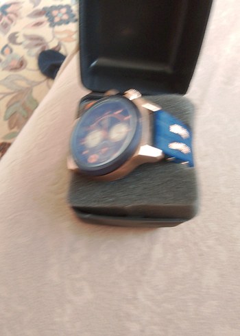 Mavi Kadranlı Erkek Kol Saati - Görsel 2