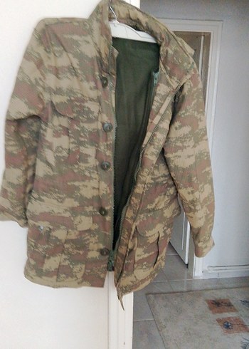 Düğmeli Kamuflaj Erkek Ceket - Görsel 6