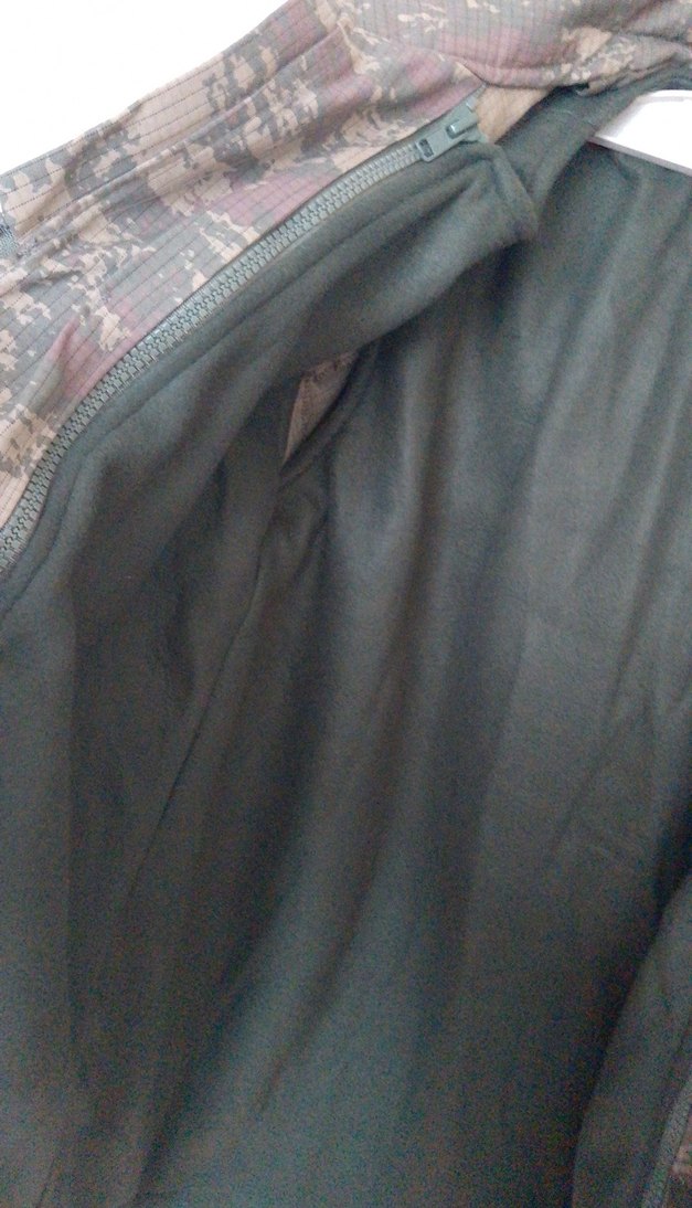 Düğmeli Kamuflaj Erkek Ceket - Görsel 4