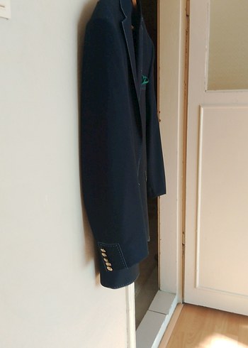 Klasik Kesim Erkek sıyah Ceket - Görsel 3