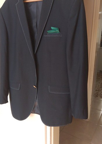 Klasik Kesim Erkek sıyah Ceket - Görsel 4