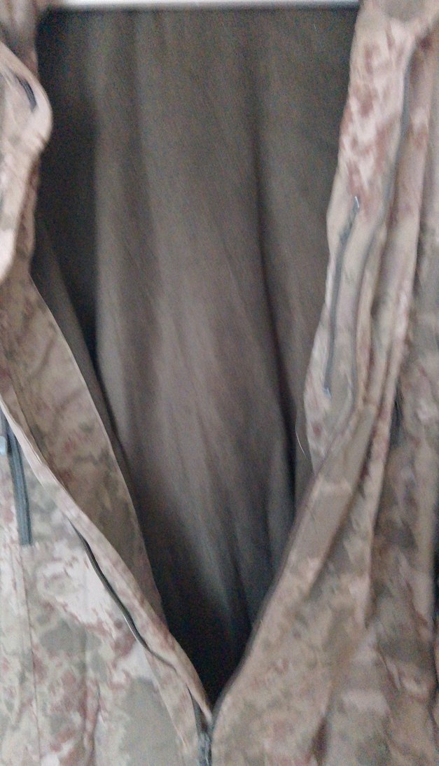 Kamuflaj Desenli Kapüşonlu Erkek Mont - Görsel 4