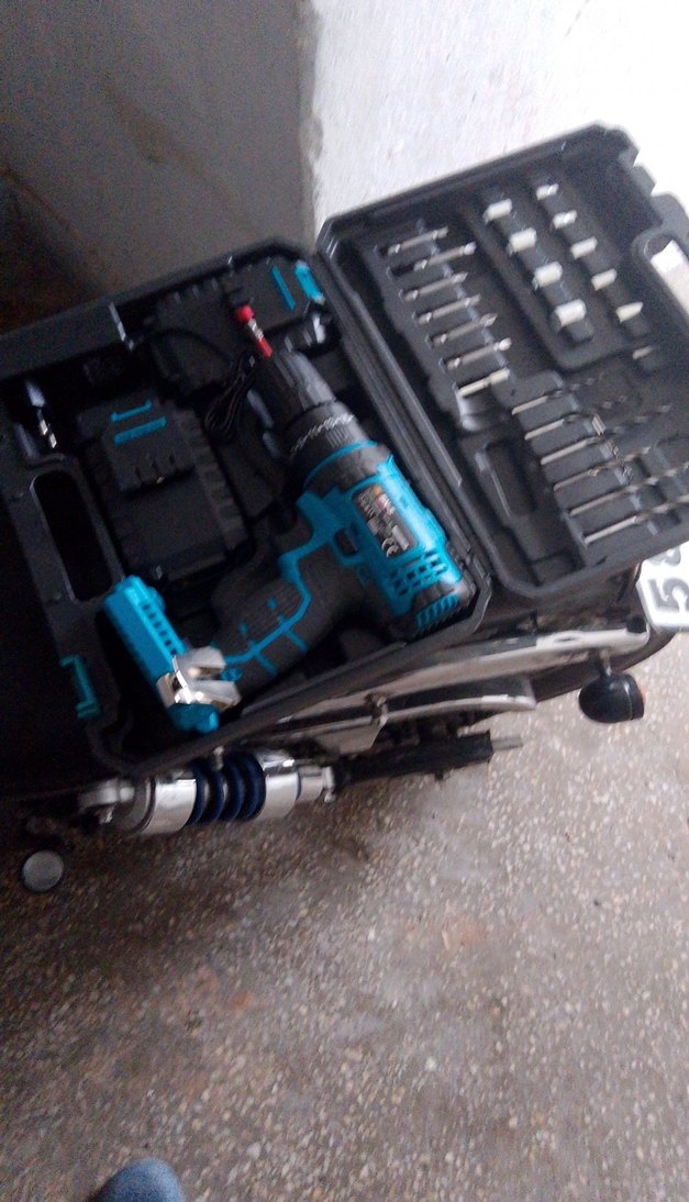 Turkuaz Kablosuz Matkap Seti - Görsel 2