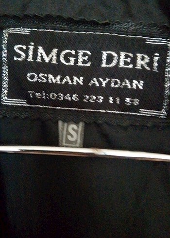 Düğmeli Siyah Deri erkek Ceket - Görsel 3