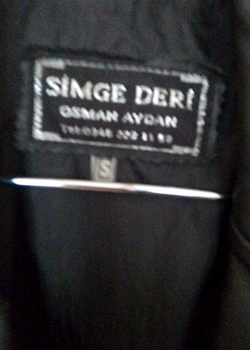 Düğmeli Siyah Deri erkek Ceket - Görsel 4