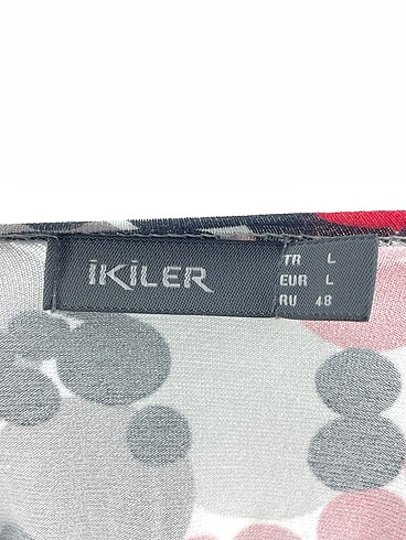 l Beden çeşitli Renk Ikiler Bluz %70 İndirimli.