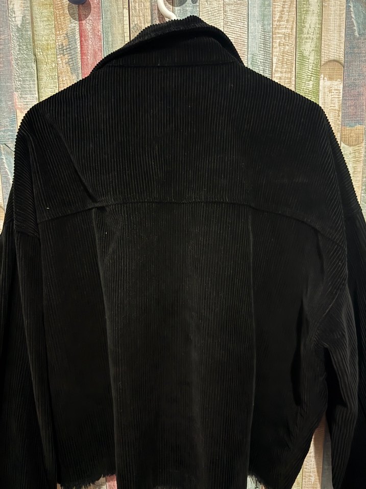 Mavi Kadife Ceket - Görsel 3