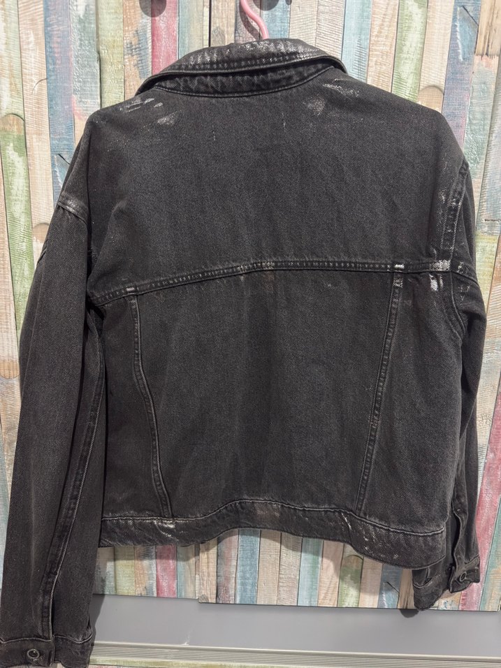 Koton Parıltılı Kot Ceket - Görsel 3