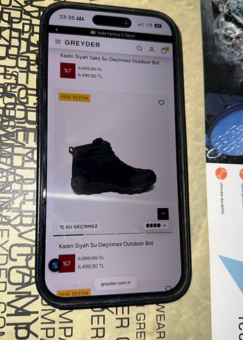 Greyder Su Geçirmez Bot - Görsel 8