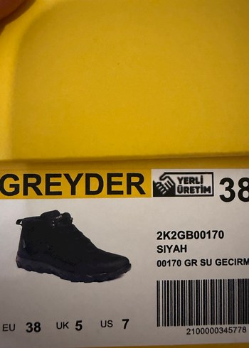 Greyder Su Geçirmez Bot - Görsel 6