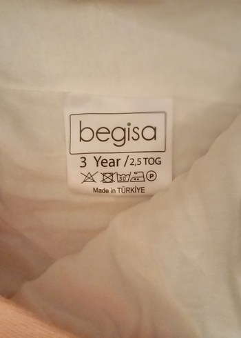 3 Yaş Beden Kız Bebek Fermuarlı Pembe Baskılı Uyku Tulumu 2.5 tog