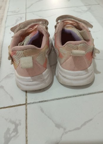 Diğer Kız Çocuk Pembe Bağcıklı Velcro Spor Ayakkabı