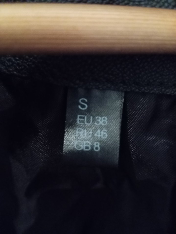 Deri Siyah Biker Ceket - Görsel 5