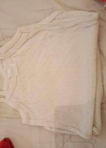 7 Adet kız bebek Atlet zıbınlar - Görsel 3