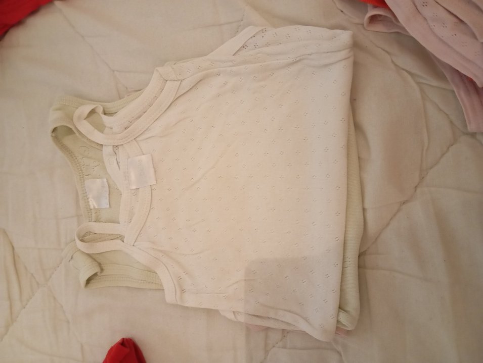 7 Adet kız bebek Atlet zıbınlar - Görsel 3