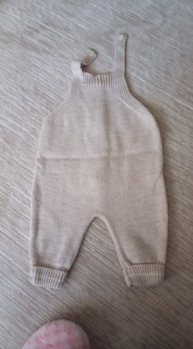 Bej Örgü Bebek  Tulum - Görsel 2