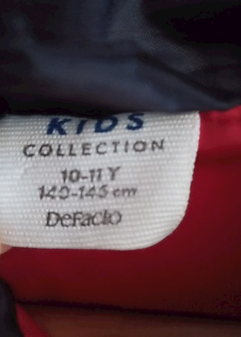 kırmızı Kapüşonlu Fermuarlı şişme çocuk Yelek - Görsel 3