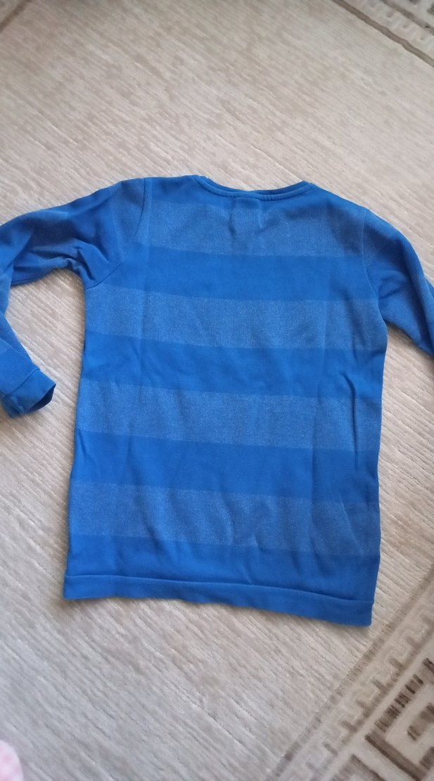 Mavi Erkek Çocuk Sweatshirt Uzun Kollu - Görsel 3