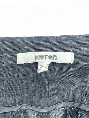38 Beden siyah Renk Koton Kumaş Pantolon %70 İndirimli.