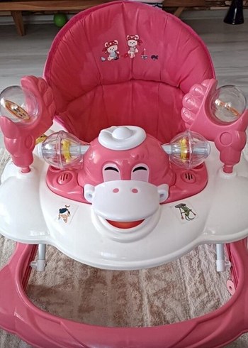 Pembe Renkli Bebek Yürüteci
