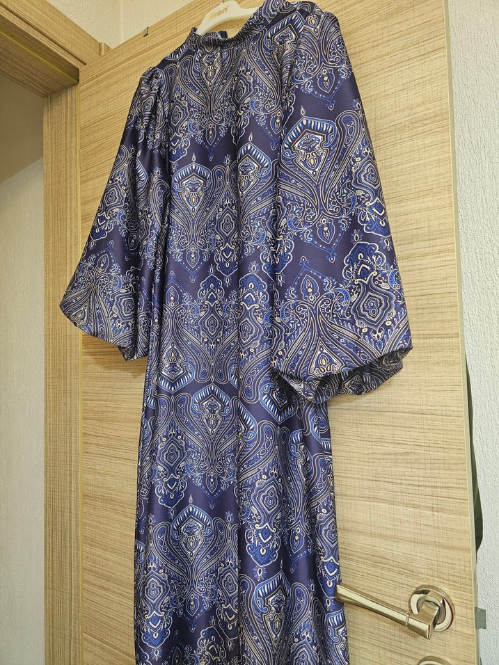 abiye tarzi ık elbise - Görsel 3