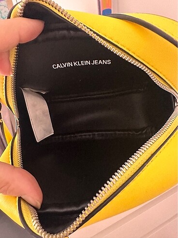Calvin Klein calvin klein sarı çanta