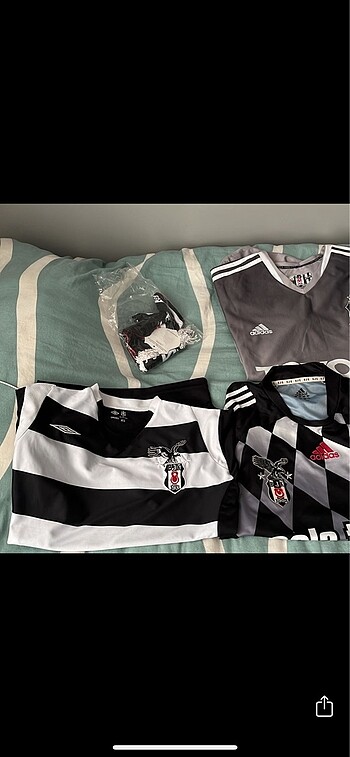 tek beden Beden siyah Renk 6 adet Beşiktaş forma