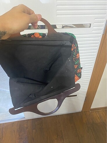 Beden çeşitli Renk Otantik boncuk işlemeli çanta