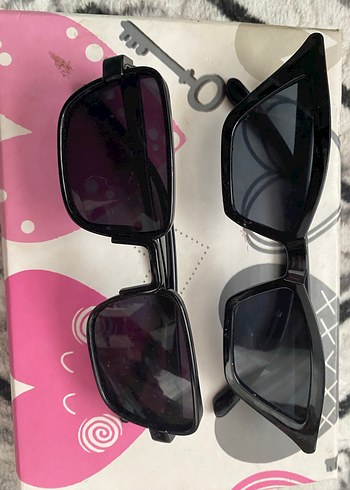 Parizyen Gotik Siyah Parlak Kadın Gözlüğü - Görsel 2