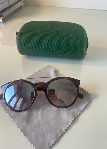 Lacoste Kahverengi Minimalist Kadın Güneş Gözlüğü