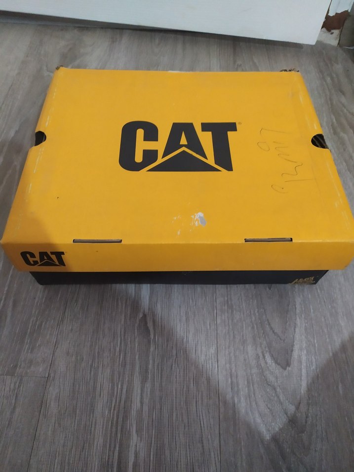 Kahverengi Deri Platform Topuklu CAT Botlar - Görsel 5