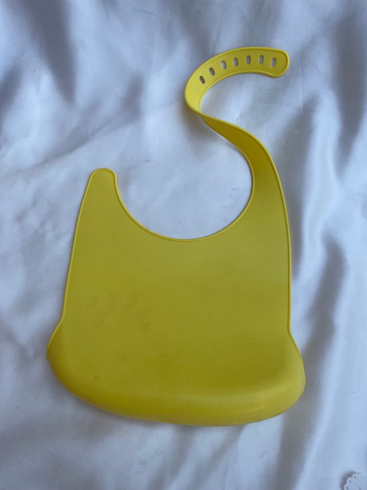 Sarı Bebek Mama Önlüğü - Görsel 2