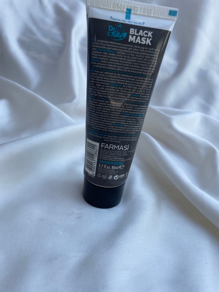 Dr. C. Tuna Aktif Karbon Siyah Maske - Görsel 2