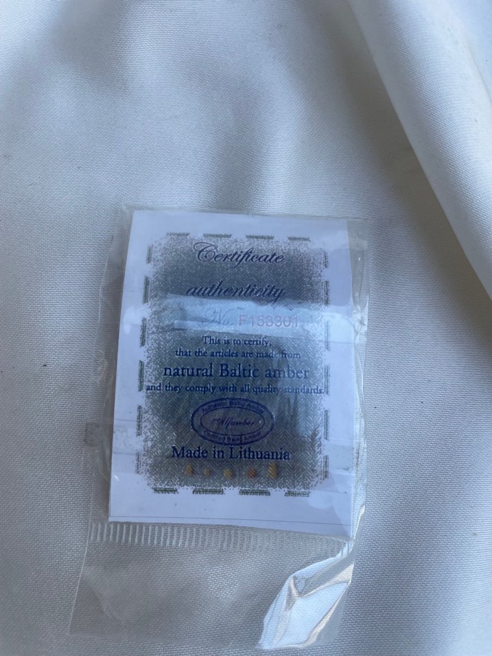 Kehribar bebek bilekliği - Görsel 2