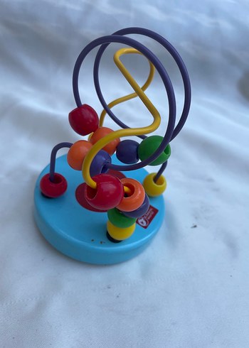 Fisher Price Renkli Eğitici Ahşap Boncuk Labirenti Oyuncak