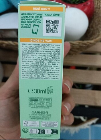 Garnier C Vitamini 