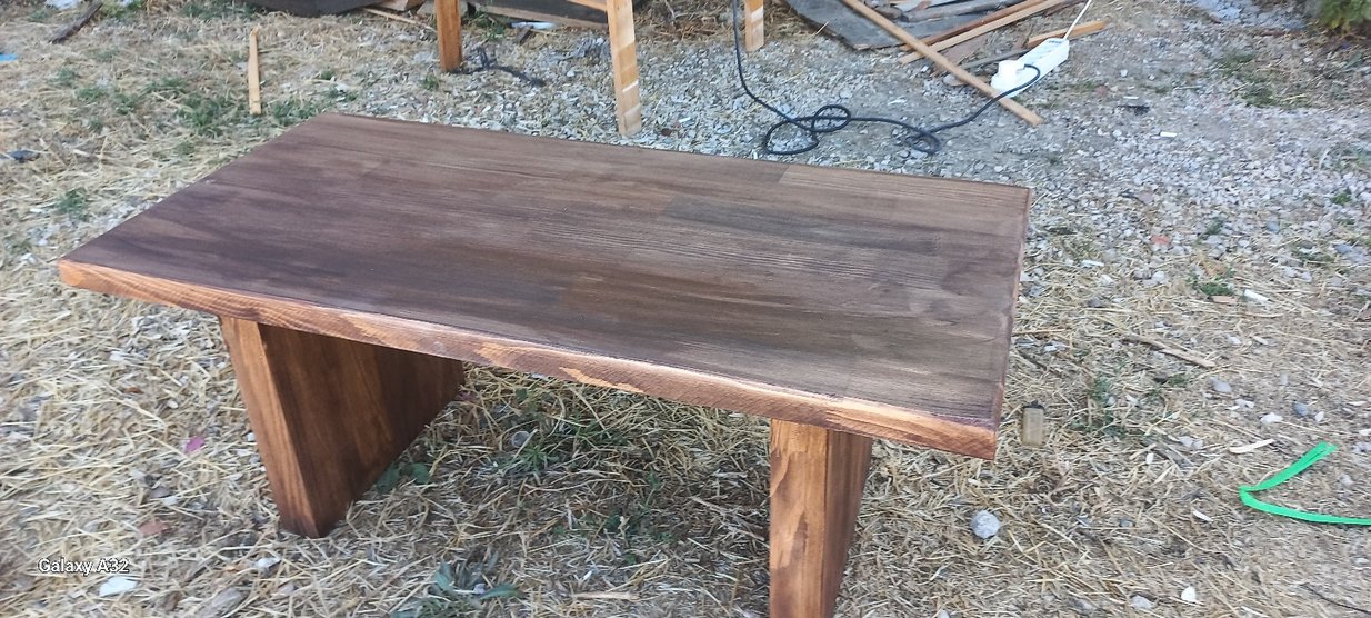 Ahşap Orta Sehpa - Görsel 3