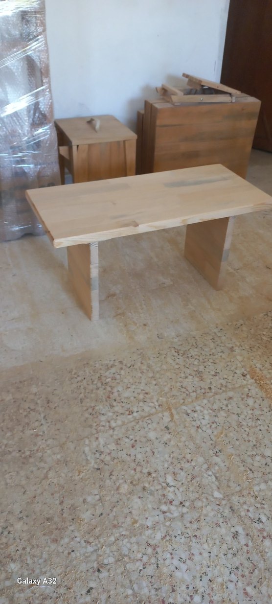 Ahşap Orta Sehpa - Görsel 2