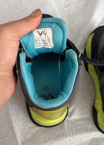 Erkek Çocuk Gri Renkli Cırtlı Bot - Görsel 5