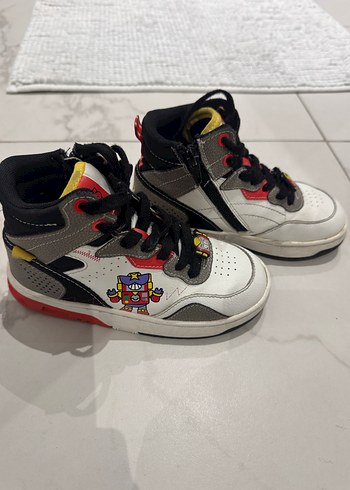 Renkli Baskılı Erkek Çocuk bot - Görsel 2