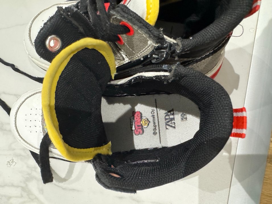 Renkli Baskılı Erkek Çocuk bot - Görsel 4