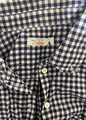 Ekose Kadın Gömlek - Görsel 2