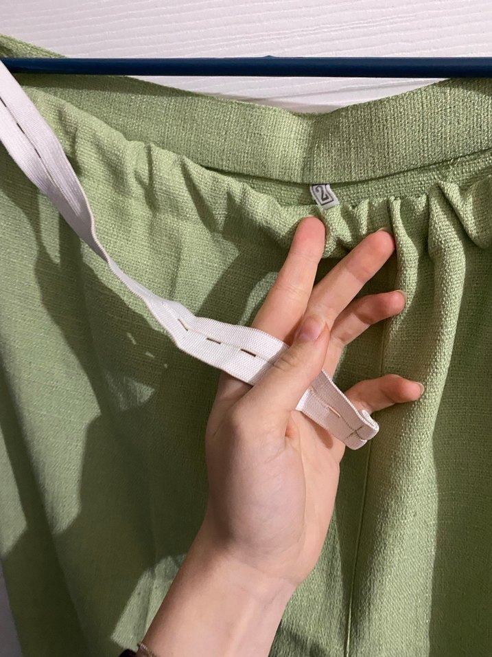 Yeşil  Kadın Pantolon - Görsel 2