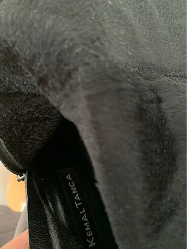 Siyah deri çizme - Görsel 6